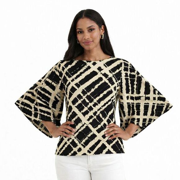 Chico's Tops - Chico's Kimono Tunic Top Size 2 (12) Flowy